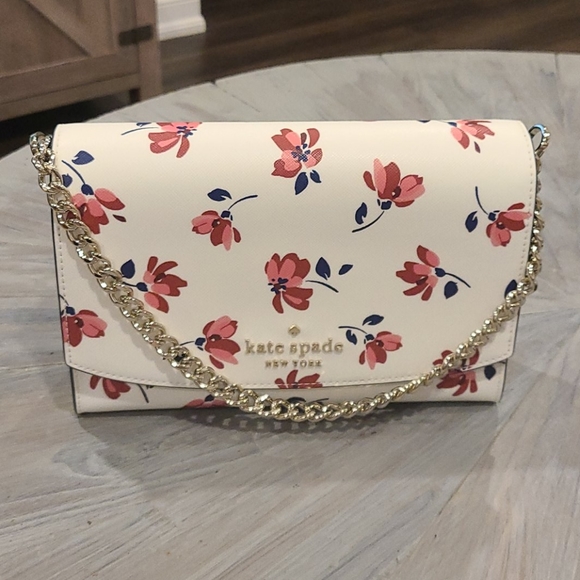 Kate Spade Carson Tea garden toss floral crossbody - Picture 4 of 10
